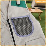 [BlesiyaedMY] Kids Explorer Costume Set Multi Compartment Configuration Kids Mesh Bag
