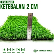 Promo Rumput Sintetis Ukuran 2x3 meter TipeJepang untuk Dekorasi / Taman