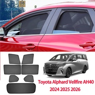 Car Sunshade For Toyota Alphard Vellfire AH40 2024 2025 2026 Car Sun Visor Accessori Window Cover Su
