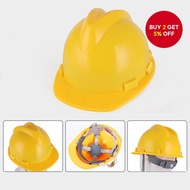 Construction Site Safety Helmet, Breathable V-Shaped Thickened Anti Smashing Construction Site Helme