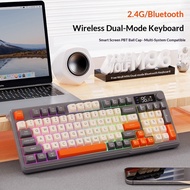 QMP Free Wolf M96 Wireless Bluetooth Dual Mode Keyboard Mouse Set Mechanical Feel Mute Keyboard Game