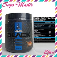 Black Enrage Eflow 30 servings Pre Workout Mango flavor - Increase strength, endurance, increase ale