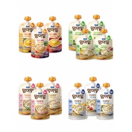 [Maeil] Organic baby porridge (3-4 Packs) / Korean ready-to-eat baby food (6-15M) / Mamamil no addit