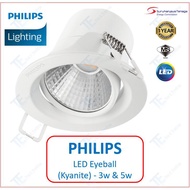 Philips Kyanite / SL201 LED Eyeball - 5w 59752 / 4.5w (NEW) [Warm White / Cool White]