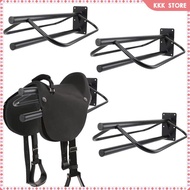 [Wishshopefhx] Saddle Rack Saddle Stand Wall Mount Barn Equestrian Equipment Saddle Holder