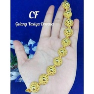 Jeje21 24K gold plated bracelet