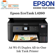 Epson EcoTank L4260 A4 Wi-Fi Duplex All-in-One Ink Tank Printer Replacement Model of L4160 4260 4160