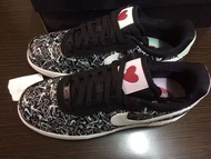 全新 NIKE Air Force 1 情人節版 us7 女裝
