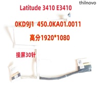 Suitable for DELL Latitude 3410 E3410 Screen Cable Screen Cable 0KD9J1 450.0 KA01.0011