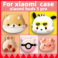 For xiaomi Buds 5 Pro Shockproof Headphone Case Cover xiaomi Buds 5 pro Shockproof Silicone Cover Sh