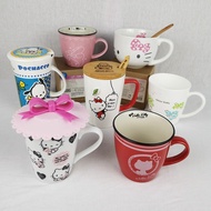 SANRIO KITTY MINNA NO TABO POCHACCO TWIN STAR PEKKLE SNOOPY CERAMIC MUG COFFEE CUP