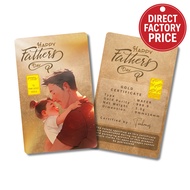 Taukemas 999 Gold Wafer - Father's days Collection(2) 1g