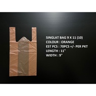 SINGLET BAG PLASTIC BAG T SHIRT BAG 9X11/12X12/15X15/17X19/22X24/20X23/24X28/26X33/12X16