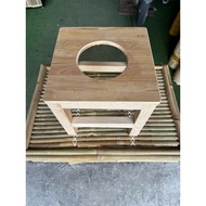 Bamboo - wooden sauna chair set for pregnant women, vk sauna chair, postpartum sauna chair