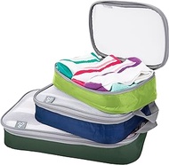 Travelon Set of 3 Packing Organizers, Bold, Variety Pack, Set of 3 Packing Organizers