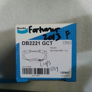 Bendix Db 2221 Front Brake Pads for Fortuner Vnt 2013