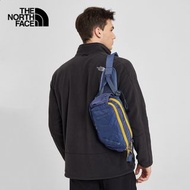 日本 The North Face 深藍拼黃色防潑水尼龍布 6L 可斜咩 兩用 腰包