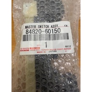 Original Land Cruiser LC100 100 Series Power Window Main Switch 84820-60150 UZJ100 HDJ101