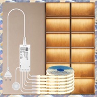 (ICTE) Touch Sensor Under Cabinet Light Dimmable COB LED Strip Suitable for Bedroom Wardrobe Indoor