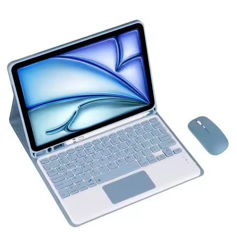 Keyboard Case & Mouse for ipad Air/Air 2/Pro /iPad 9.7inch 2017 Detachable Wireless Keyboard Cover w