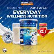 AktivSure DM Vanilla Milk Powder 800g - Diabetes Friendly , Low Sugar & Complete Adult Nutrition