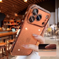 IPhone 17 Pro Max Case 16 Pro Max Luxury plating Starry Glitter Clear Protective Cover 15 14 Plus Ch