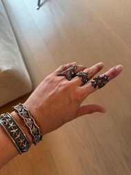 Cody Sanderson set of rings and bracelet