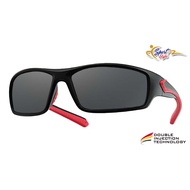 Polarized Sunglasses Cycling SportWrap Double Injection Technology IDEAL 388-9017E