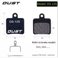Dust DS-12S Brake Pad For Hope Race X2 Tech X2 Mini Giant Twins DA3 DA5 Brake Pad Bicycle
