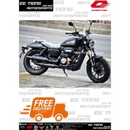 QJMOTOR SRV250 AMT BLACK COLOR *( NEW-UNREGISTER ) DCT AUTO READY STOCK LAST STOCK SUPER OFFER PROMO