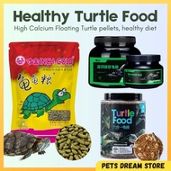 Inch Gold Turtle Food 6in1 Healthy Turtle food Meat Makanan Kura Kura Dried Fish Shrimp Mealworm RES