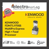 KENWOOD FDM71.970SS  MultiPro Express  High + Food  Processor