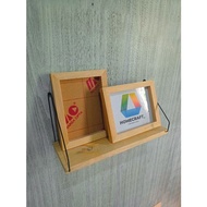 WHOLESALE Photo Frame 2D Wooden Frame/ A5 size (14.8x21cm) + Shatterproof Acrylic Glass