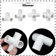 LIKENEAR Pipe Connector Stereoscopic Garden Irrigation 20mm 25mm 32mm 50mm Connector