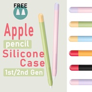 Apple Pencil Protective Case iPad Stylus Pencil Cover for Apple Pencil 1st/2nd Gen Silicone Colorful