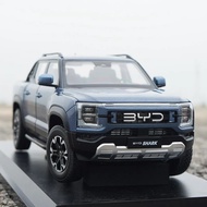 1:18 Original Byd New Energy Pickup Truck Model Byd Shark Simulation Alloy Car Model Toy Collectible
