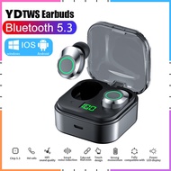 【Ready Stock】YDmini TWS Bluetooth Earphones 5.3 Wireless Earbuds Sports Waterproof HiFi Headset Gaming Earbuds with Mic Headphone