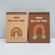 2026 Calendar Aesthetic Desk Calendar A6 Size Desk Calendar 2026 A6 Calendar/