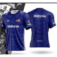 Malaysia 1963 Tshirt / Baju Microfiber Jersi / Jersey Sublimation / Tshirt Jersey