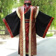 FE เครื่องแต่งกายโบราณชายจูกัดเหลียงนายกรัฐมนตรี Hanfu Tang Suit Spring and Autumn Warring States Three Kingdoms  Suit Han Dynasty Performance Costume Cao Cao 1.14