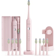Sonic Electric Power Toothbrush for Adults & Kids,3 Deep Clean Modes IPX7 40000VPM Rechargeable Toot