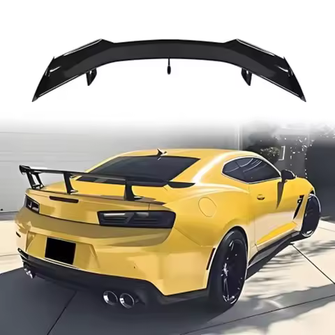 ZL1 1LE LT LS RS SS Style Gloss Black Rear Wing Trunk Spoiler for 20162024 Chevy Camaro Fits Models 