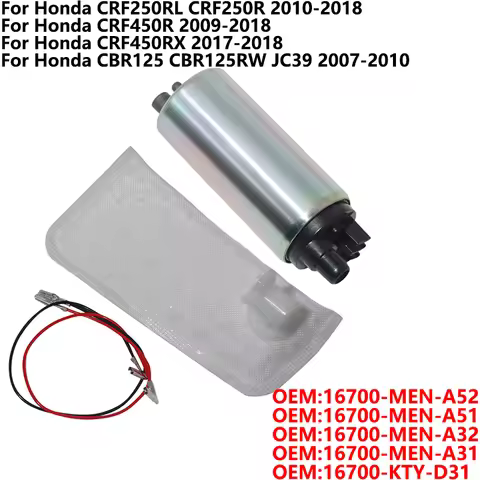 Motorcycle Petrol Pump Fuel Pump For HONDA CRF 250R 250RL CRF 450R 450RX CBR 125 CBR 125RW JC39 1670