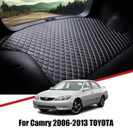 Alas Bagasi Mobil หนังสำหรับ Toyota Camry 2006ถาดผ้าคลุมรองเท้าบู๊ท2008 2009 2010 2011 2012 2013ถาดไลเนอร์กระบะอุปกรณ์ตกแต่งรถยนต์แผ่น