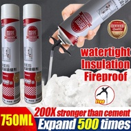 750ML Polyurethane Expanding Foam Spray High quality waterproof foam spray sealant pu filler insulat