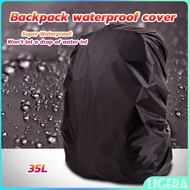 LGR Waterproof Backpack Cover 35L Adjustable Dustproof Rain Cover