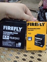 FIREFLY Rechargeable Sealed Lead Acid Battery 4.5Ah/6v FELB6/4.5
Dimension : 7cm x 4.5x 10cm ( LxWxH)

FIREFLY FELB4/ 1.6Ah 4V
Product Dimension: 3cm x 2cm x 9cm (L x W x H), 12v 4.5ah ( 9cm x7cm x10.2cm)
