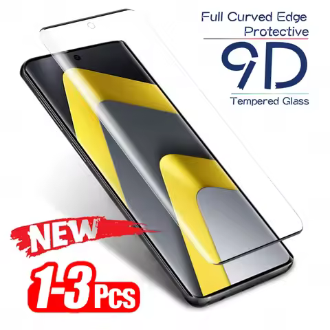 For POCO M8 Pro Glas 1-3Pcs Curved Screen Protector Xiaomi POCOM8 PocoM8Pro Little M8Pro M 8 8M 5G G