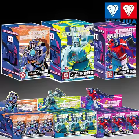 AULDEY Original AAE Transformers Blind Box First Bullet, Second Bullet, Third Bullet Anime Action Fi