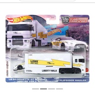 {dcfnfyhj} Hot Wheels Hotwheels Flying Wing Transport Fleet FLF56 Nissan LBWK Gulf Oil R35 Mazda RX3